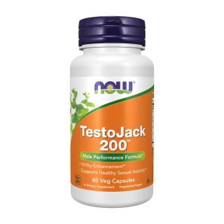 TestoJack 200™ - 60 вегетаріанських капсул