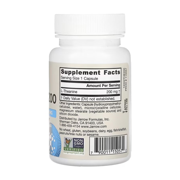 Теанін 200 мг - 60 капсул