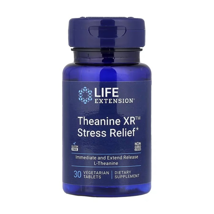Theanine XR™ Снятие стресса - 30 вегетарианских таблеток