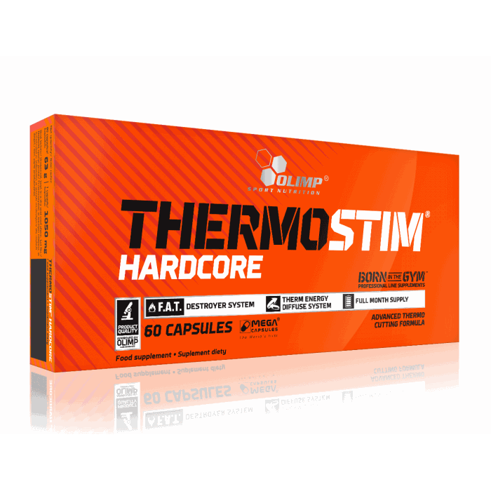 Жиросжигатель Olimp Thermo Stim Hardcore, 60 капсул