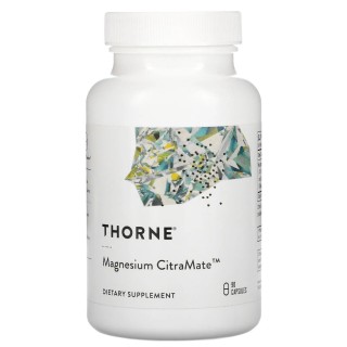 Вітаміни та мінерали Thorne Magnesium Citramate, 90 капсул