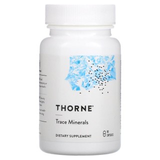 Вітаміни та мінерали Thorne Trace Minerals, 90 вегакапсул