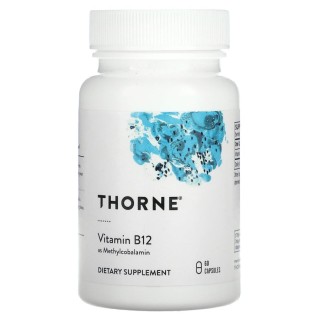 Вітаміни та мінерали Thorne Methylcobalamin, 60 вегакапсул