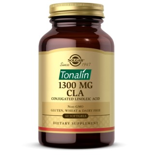Жироспалювач Solgar Tonalin CLA 1300 mg, 60 капсул