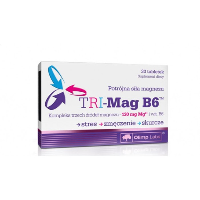 Витамины и минералы Olimp TRI-Mag B6, 30 таблеток