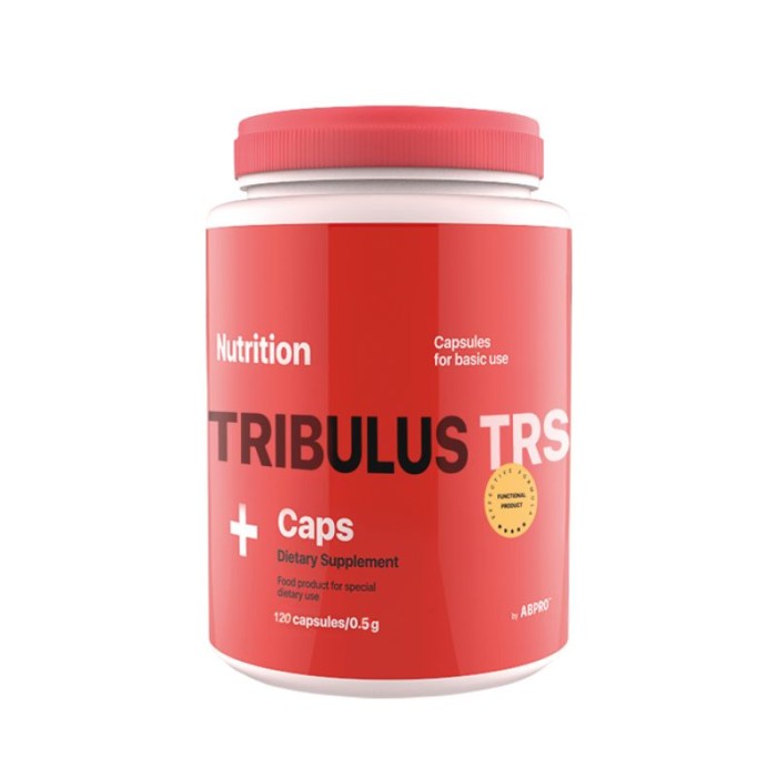 Стимулятор тестостерону AB Pro Tribulus TRS, 120 капсул