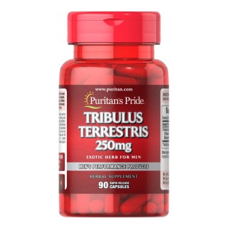 Стимулятор тестостерону Puritan's Pride Tribulus Terrestris 250 mg, 90 капсул