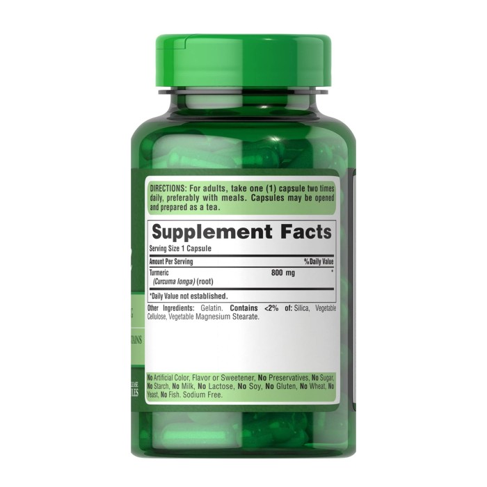 Куркума 800 мг - 200 капсул