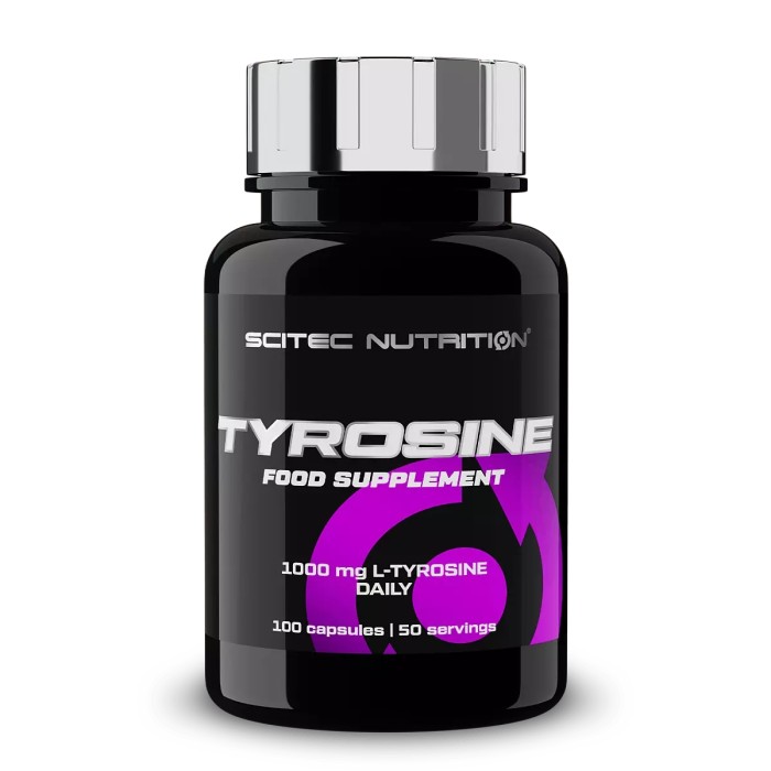 Амінокислота Scitec Tyrosine, 100 капсул