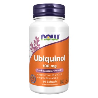 Ubiguinol 100mg - 60 sgels (Злиплі капсули)
