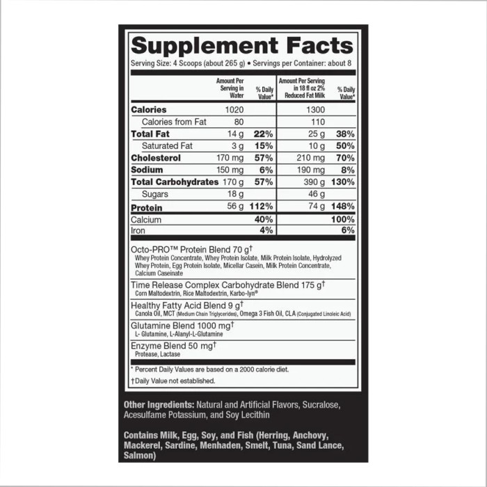 Сік Muscle Juice Revolution 2600 - 2120 г банана