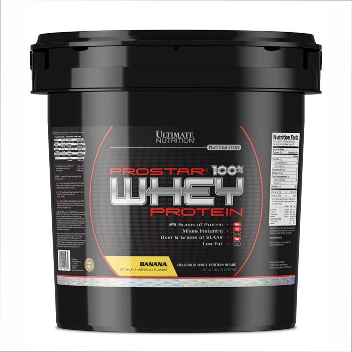 Prostar Whey 10 фунтов - 4540 г банан