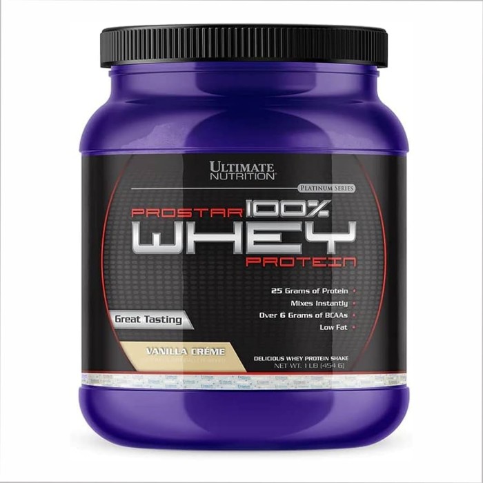 Prostar Whey 1 фунт - 454 г Ваниль