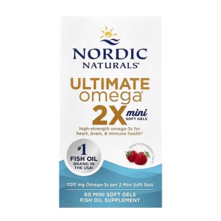 Ultimate Omega 2X Mini - 60 міні-м'яких капсул