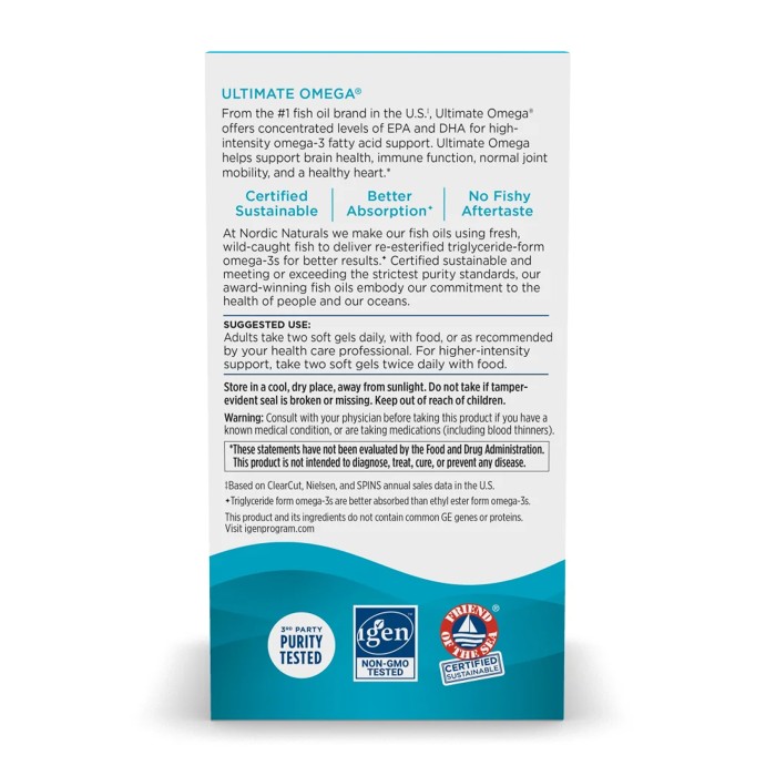 Ultimate Omega - 60 softgels (Пошкоджено банку)