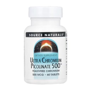 Ultra Chromium Picolinate 500™ 500 mcg - 60 tabs (Пошкоджена етикетка)