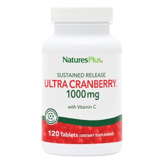 Натуральна добавка Natures Plus Ultra Cranberry 1000, 120 таблеток