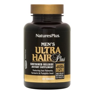 Вітаміни та мінерали Natures Plus Ultra Hair Men's, 60 таблеток
