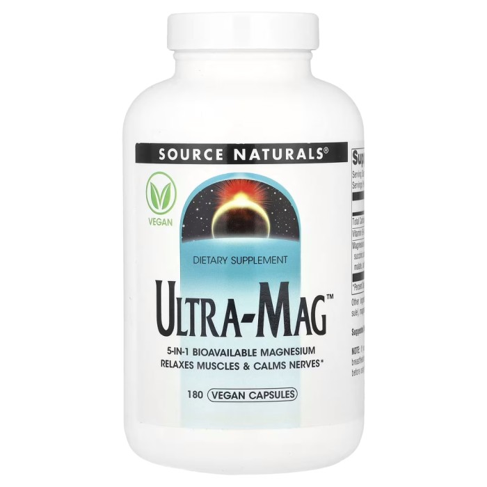 Витамины и минералы Source Naturals Ultra-Mag, 180 вегакапсул