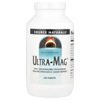 Вітаміни та мінерали Source Naturals Ultra-Mag, 240 таблеток