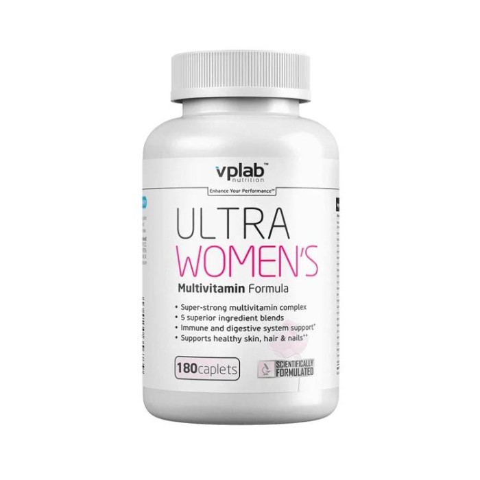Вітаміни та мінерали VPLab Ultra Women's Multivitamin, 180 каплет