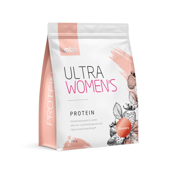 Протеїн VPLab Ultra Women's Protein, 500 грам Полуниця