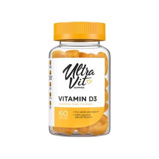 Вітаміни та мінерали VPLab UltraVit Gummies D3, 60 желейок