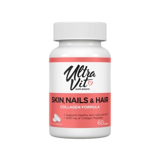 Препарат для суставов и связок VPLab UltraVit Skin, Nails & Hair, 60 капсул