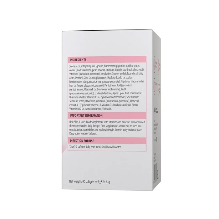 Вітаміни та мінерали VPLab Ultra Women's Hair, Skin & Nails, 90 капсул