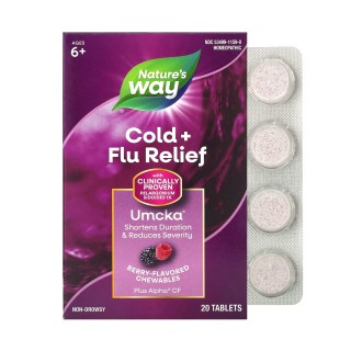 Umcka Cold & Flu Berry - 20 жевательных таблеток