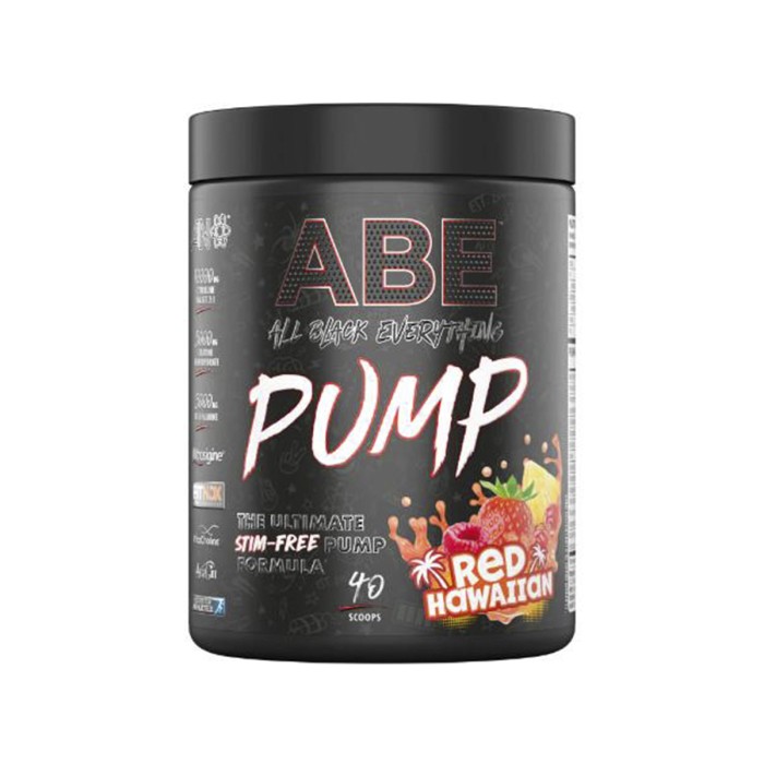 Передтренувальний комплекс Applied Nutrition ABE Pump Stim-Free, 500 грам Red Hawaiian