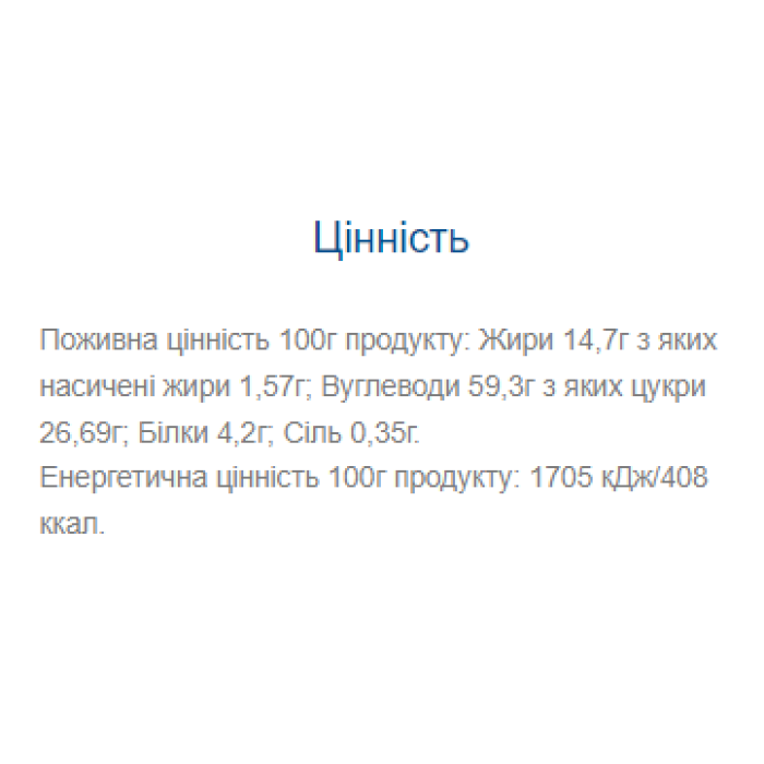 Nutty Way - 20х40г (глазурований)