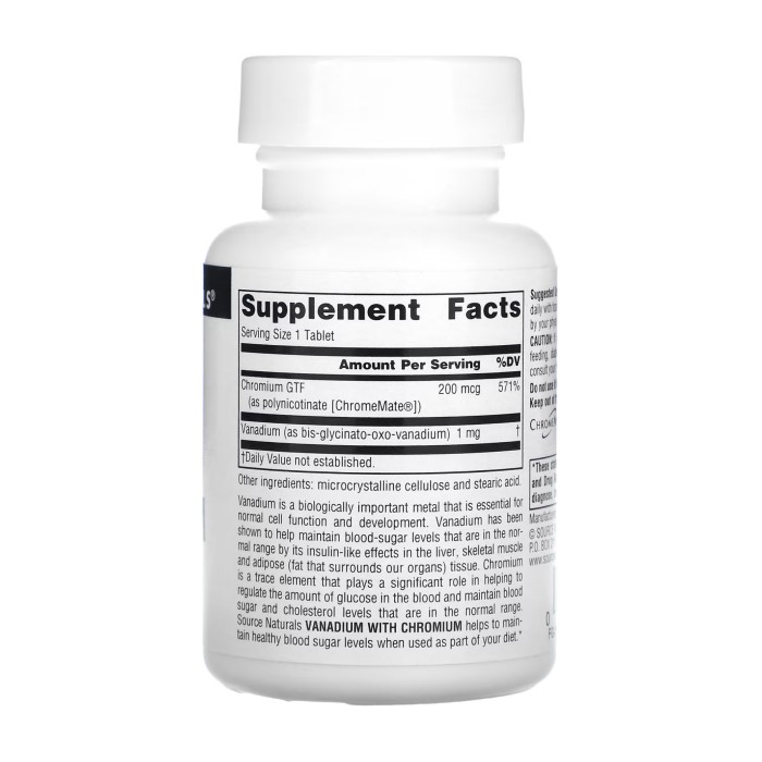 Ванадій з хромом - 90 таблеток