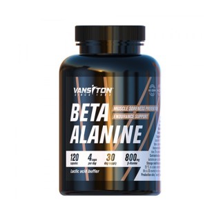 Амінокислота Vansiton Beta-Alanine, 120 капсул