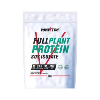 Протеїн Vansiton Full Plant Protein Soy Isolate, 900 грам Шоколад