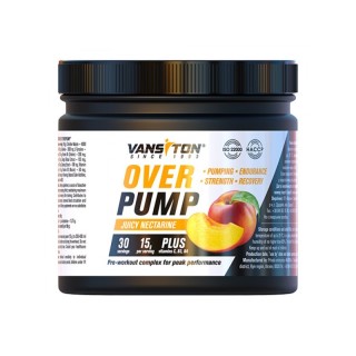 Передтренувальний комплекс Vansiton Over Pump, 450 грам Нектарин