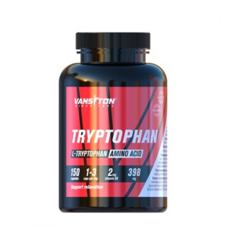 Амінокислота Vansiton L-Tryptophan, 150 капсул
