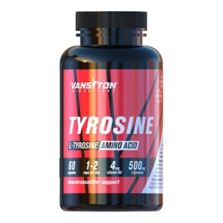 Амінокислота Vansiton Tyrosine, 60 капсул