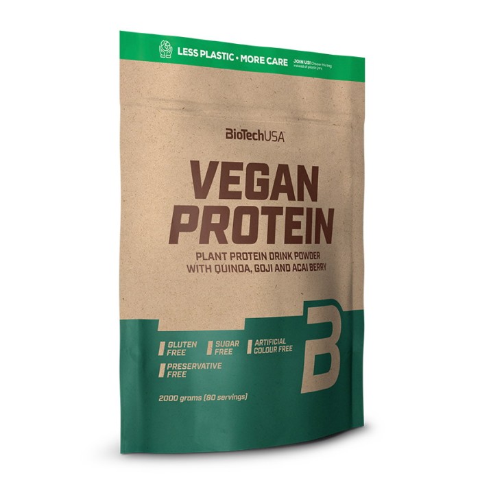 Протеїн BioTech Vegan Protein, 2 кг Банан