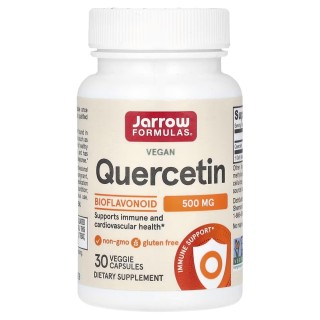Натуральна добавка Jarrow Formulas Quercetin 500 mg, 30 вегакапсул
