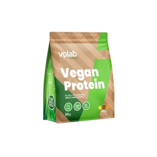 Протеин VPLab Vegan Protein, 500 грамм Ваниль