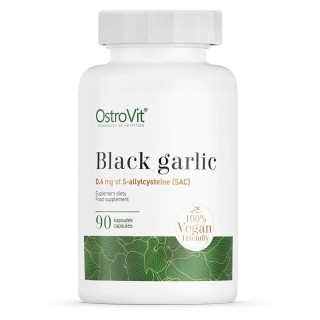Натуральная добавка OstroVit Vege Black Garlic, 90 капсул