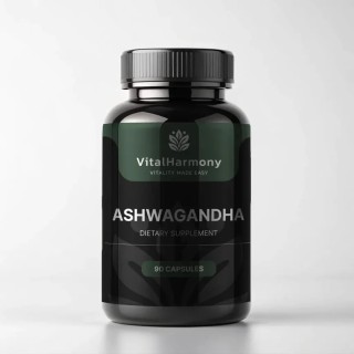 Натуральна добавка VitalHarmony Ashwagandha, 90 капсул