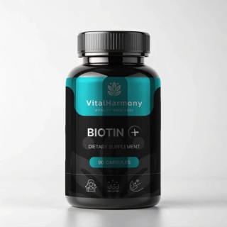 Вітаміни та мінерали VitalHarmony Biotin Plus, 90 капсул