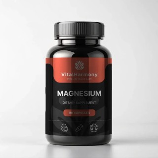Вітаміни та мінерали VitalHarmony Magnesium Citrate, 90 капсул
