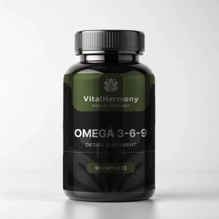 Жирні кислоти VitalHarmony Omega 3-6-9, 90 капсул