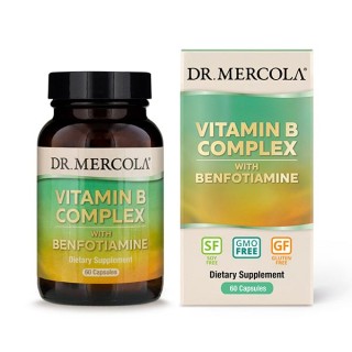 Вітаміни та мінерали Dr. Mercola Vitamin B Complex, 60 капсул