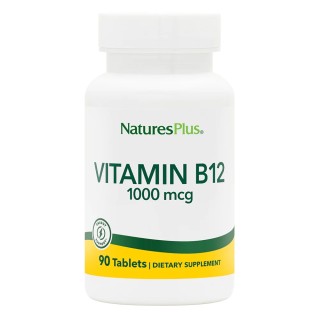 Вітаміни та мінерали Natures Plus Vitamin B12 1000 mcg, 90 таблеток