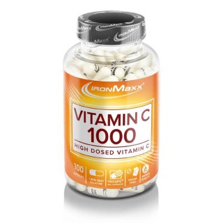 Вітаміни та мінерали IronMaxx Vitamin C 1000, 100 капсул