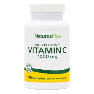 Витамины и минералы Natures Plus Vitamin C 1000 mg, 90 вегакапсул
